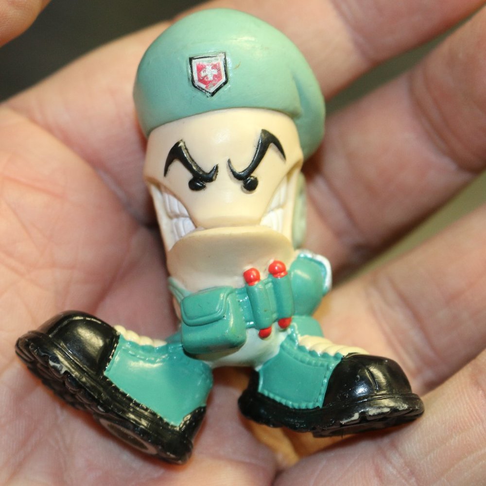 Tank Tech Deck Dude soldier military Vintage Figure